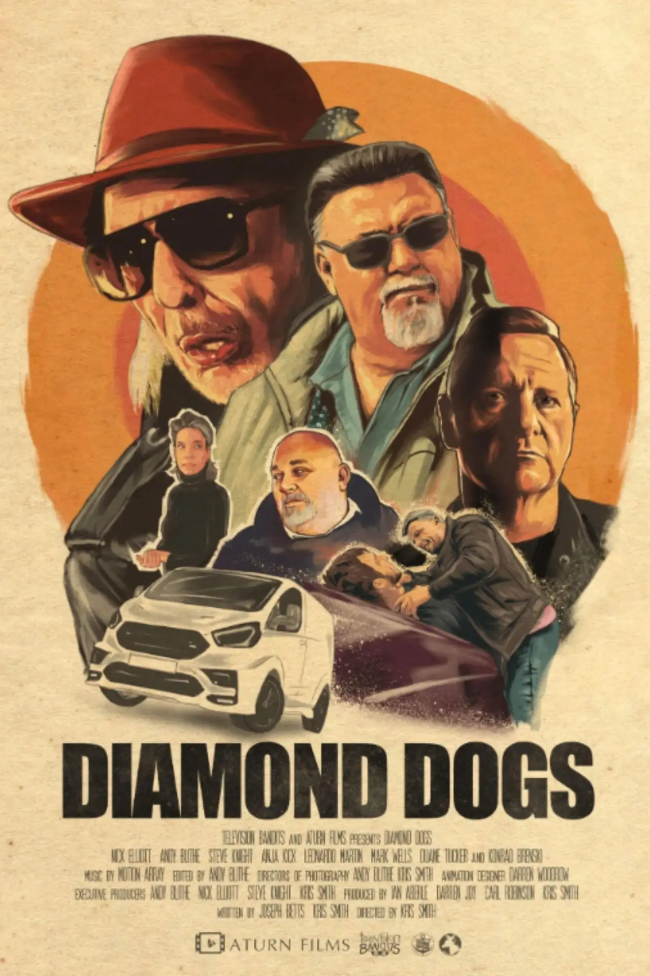 Movie poster "Diamond Dogs"