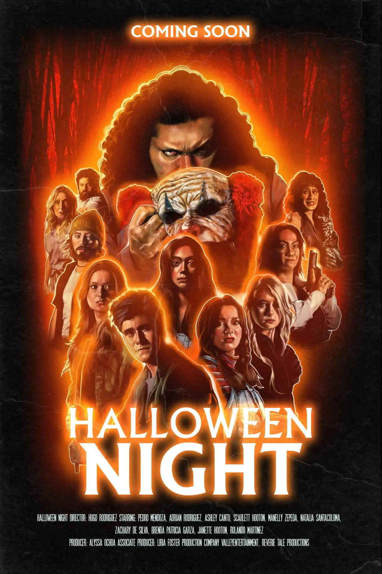 Movie poster "Halloween Night"