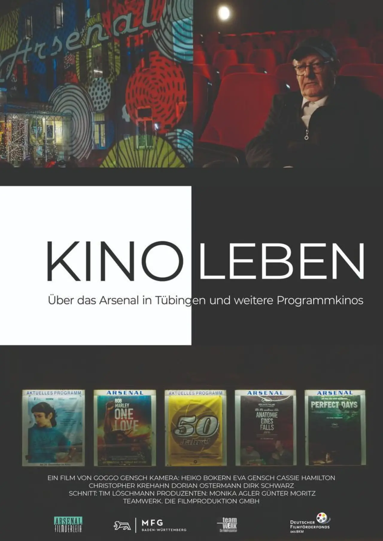 Movie poster "Cinema Lives – Arthouse Theatres in Germany"