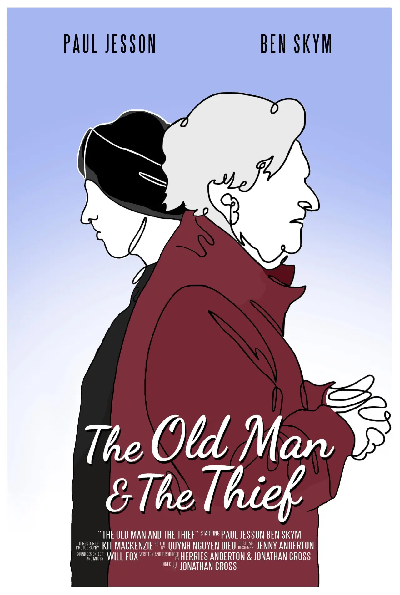 Movie poster "The Old Man & The Thief"