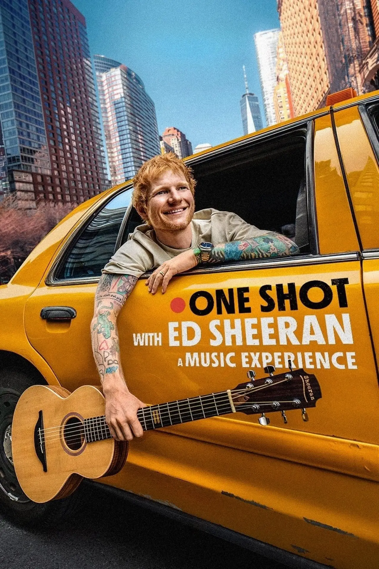 Movie poster "ONE SHOT with Ed Sheeran"