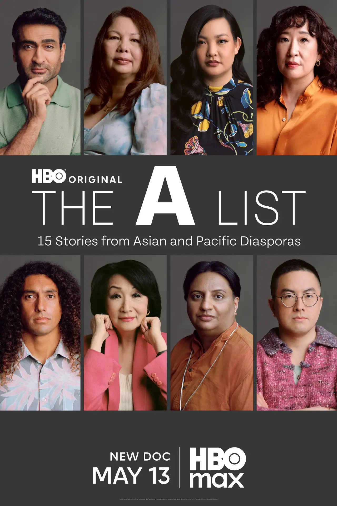 Movie poster "The A List: 15 Stories from Asian and Pacific Diasporas"
