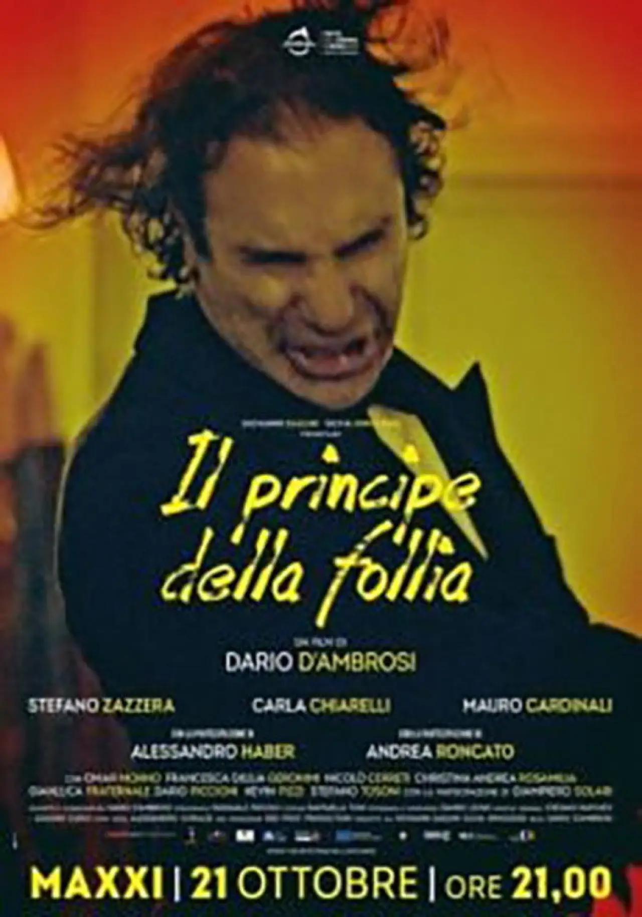 Movie poster "Il principe della follia"
