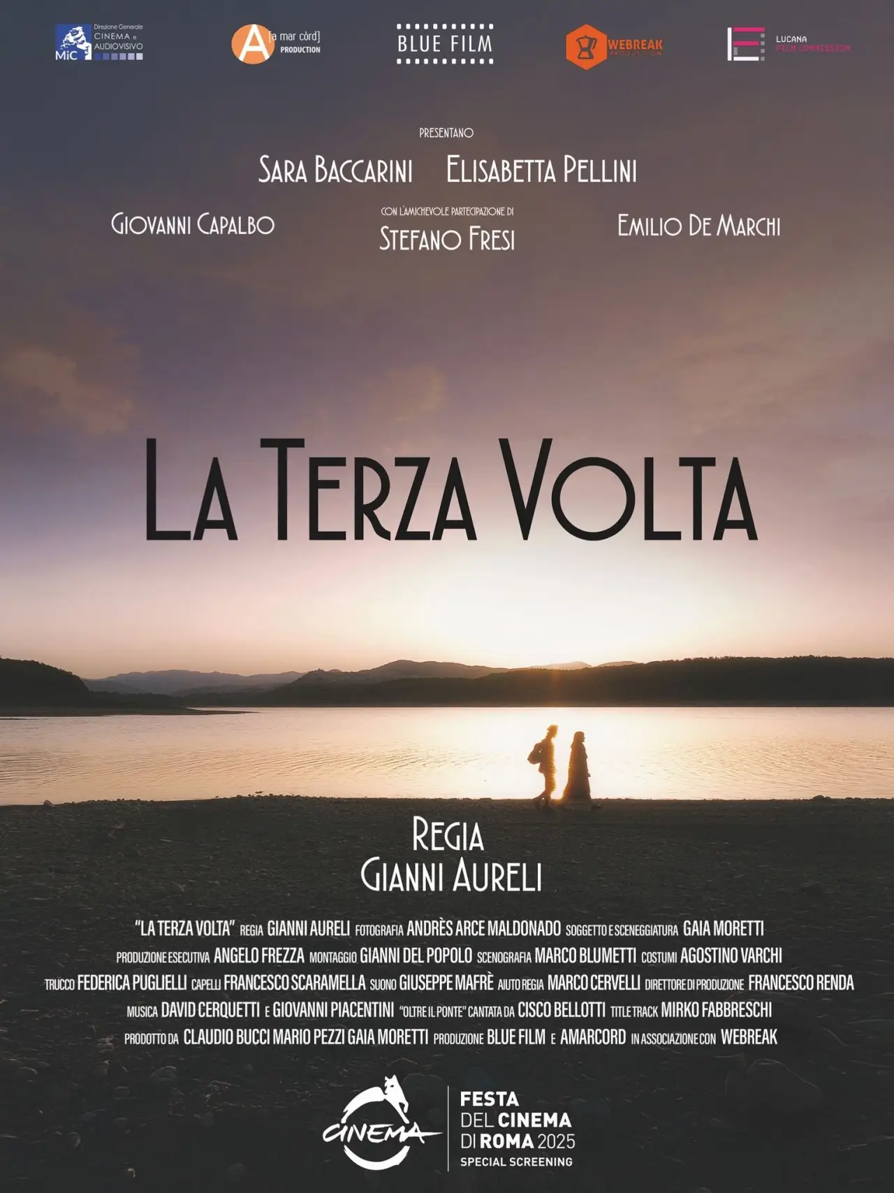 Movie poster "La terza volta"