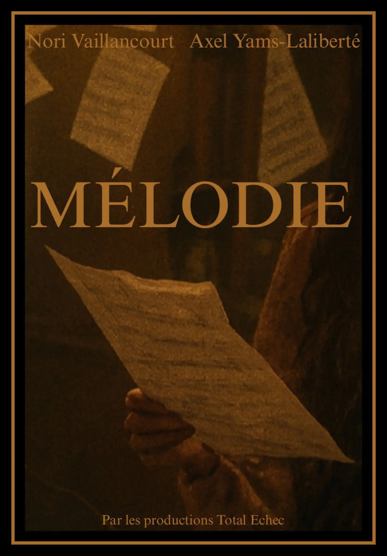 Movie poster "Mélodie"
