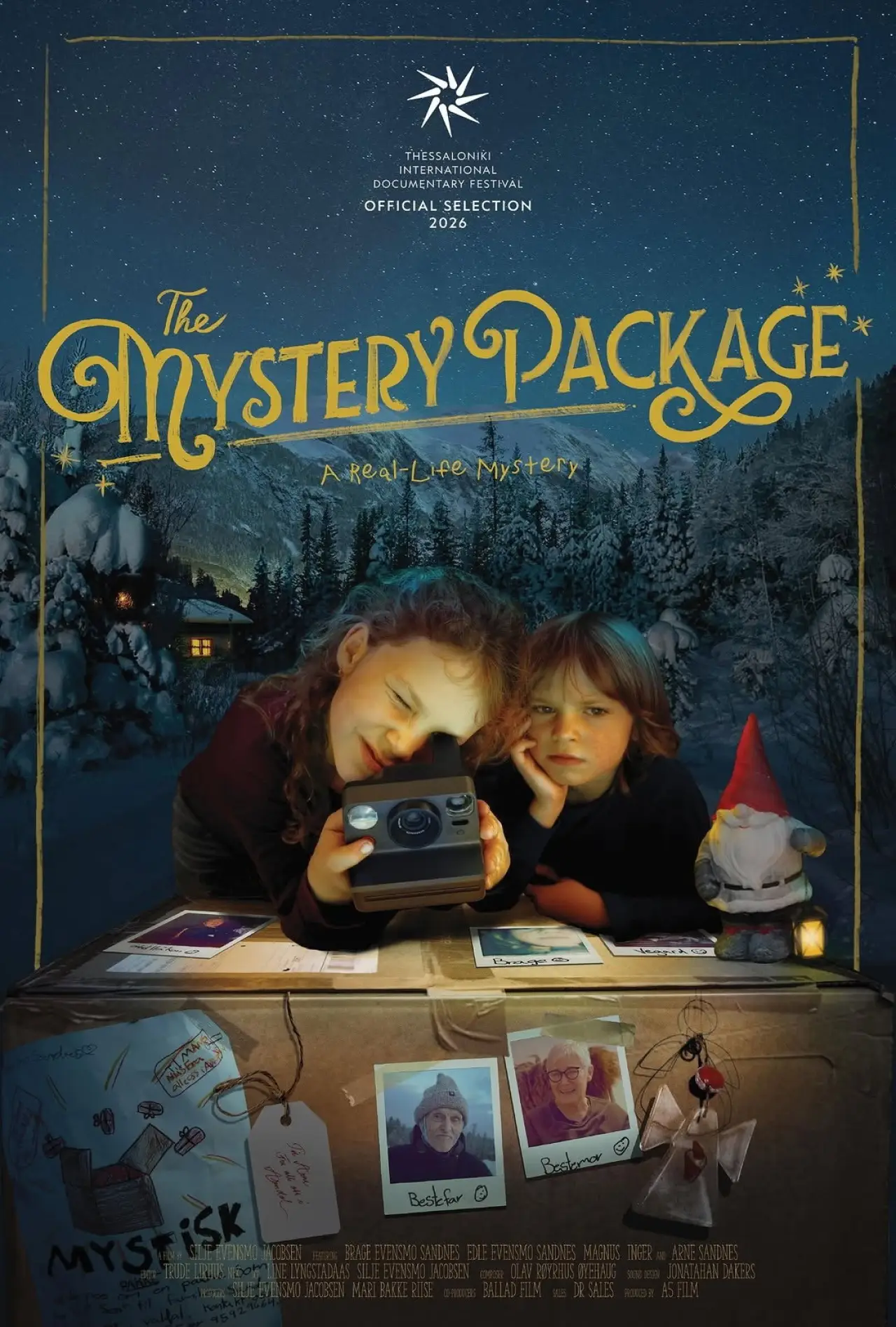 Movie poster "The Mystery Package"