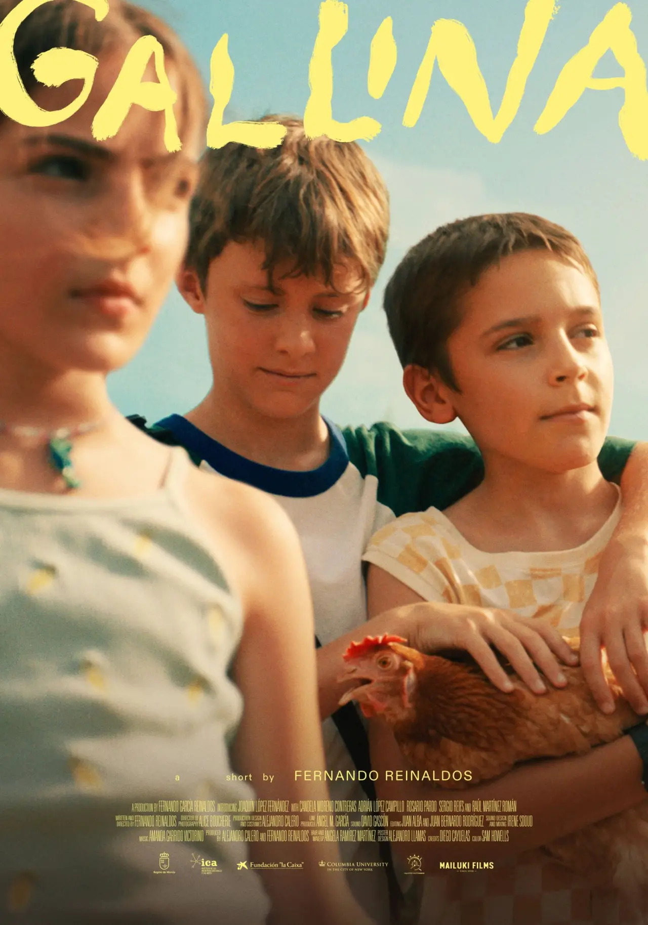 Movie poster "Gallina"