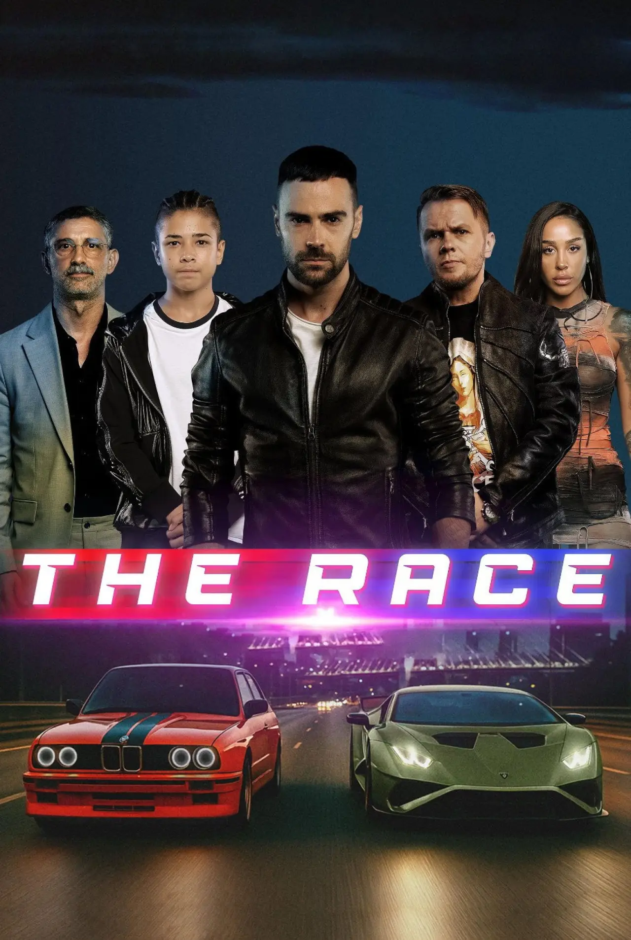 Movie poster "The Race"