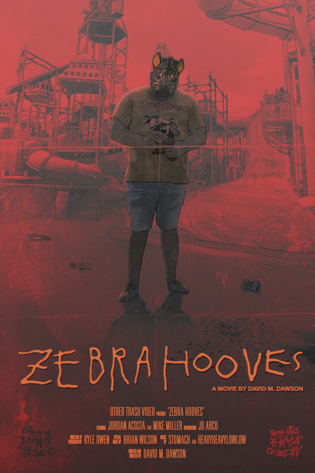 Movie poster "Zebra Hooves"