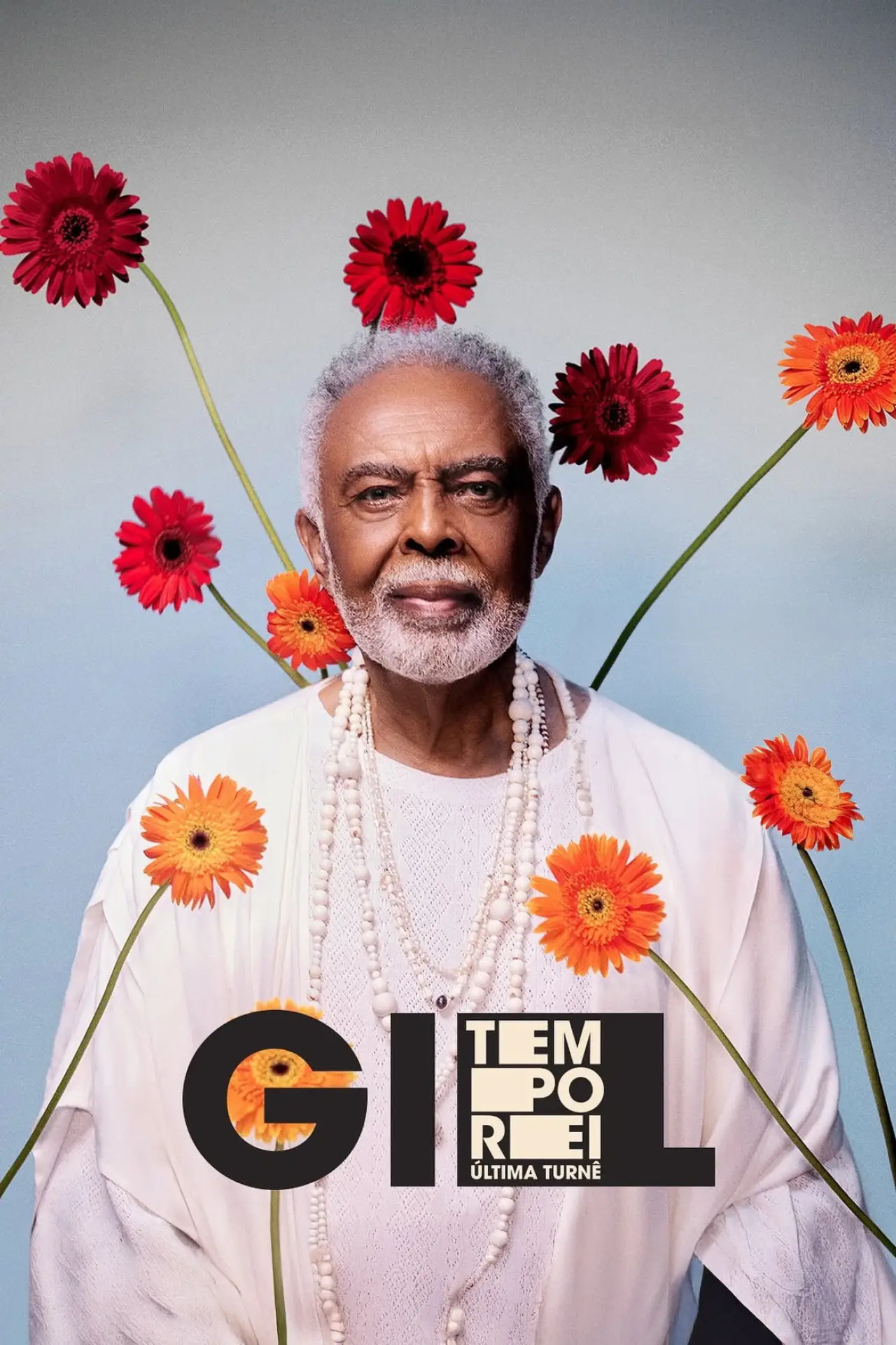 Movie poster "Gilberto Gil: Tempo Rei - A Última Turnê"