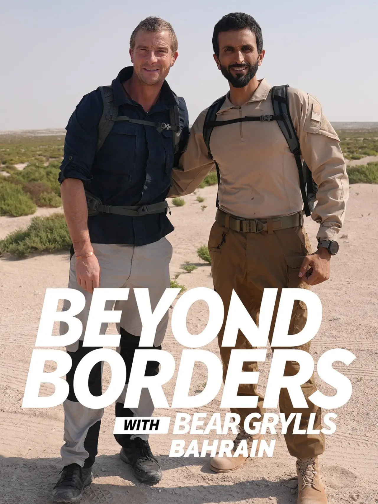 Movie poster "Beyond Borders with Bear Grylls: Bahrain"