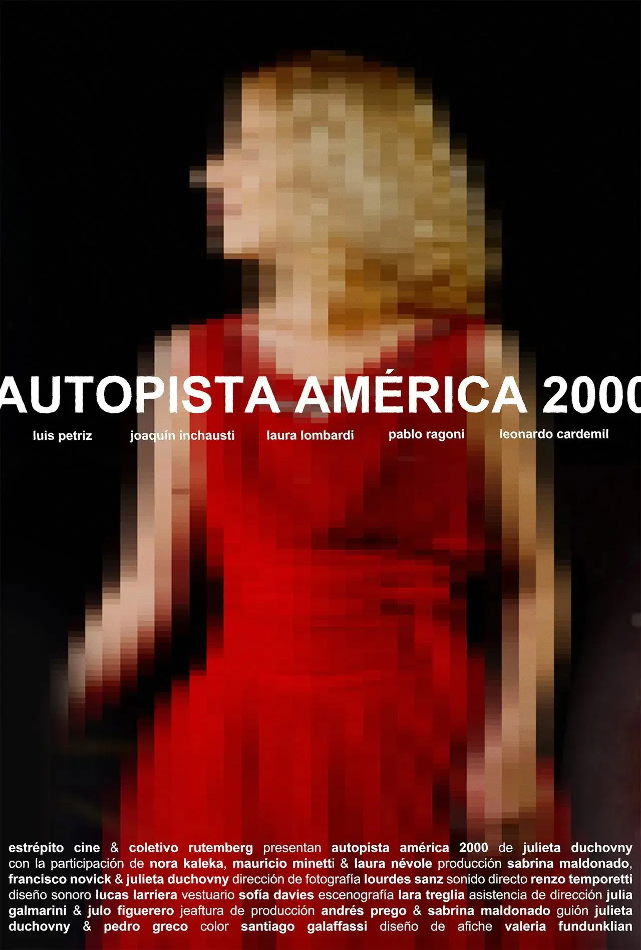 Movie poster "Autopista América 2000"