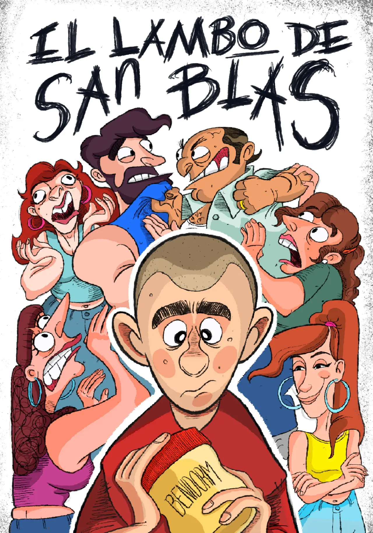 Movie poster "El Lambo de San Blas"