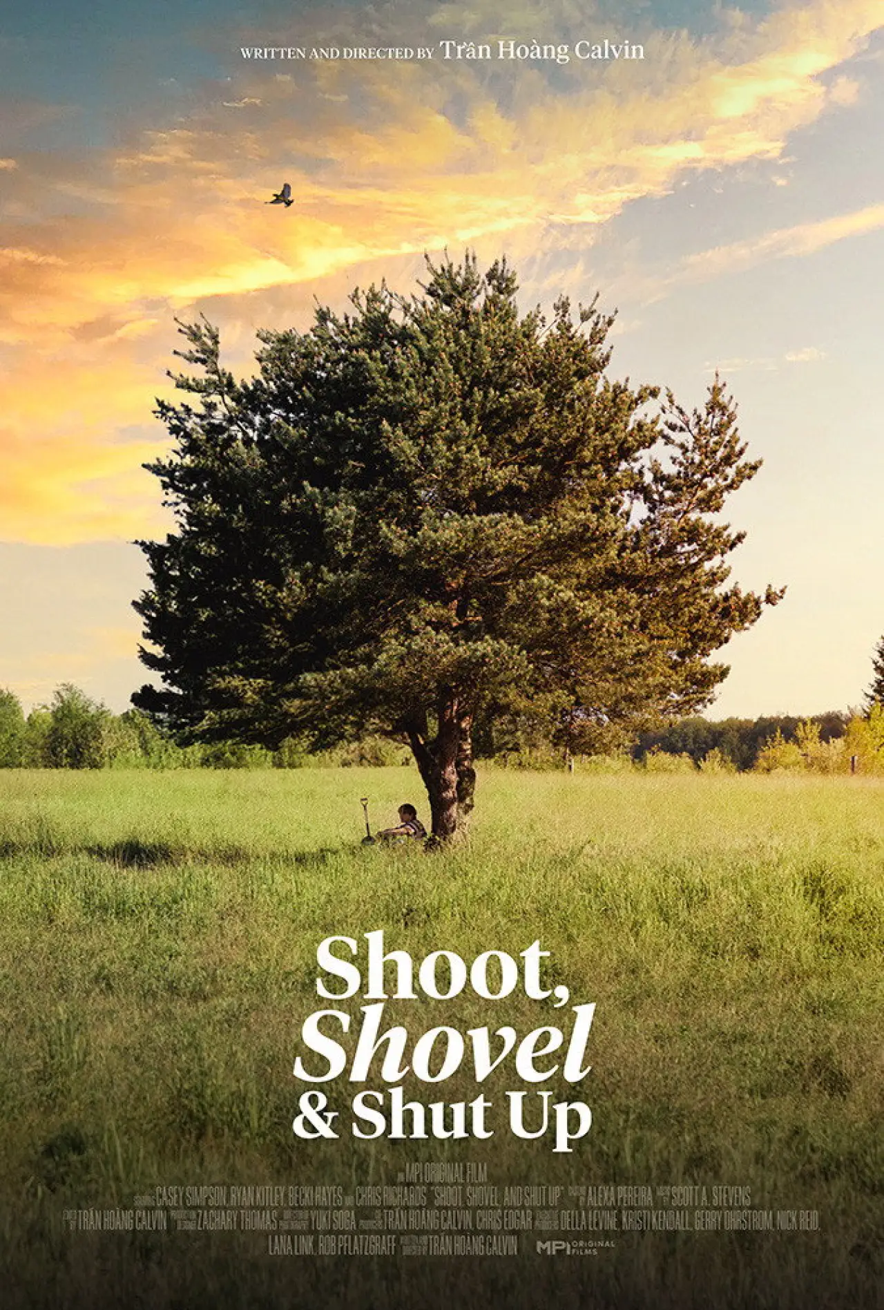 Movie poster "Shoot, Shovel and Shut Up"