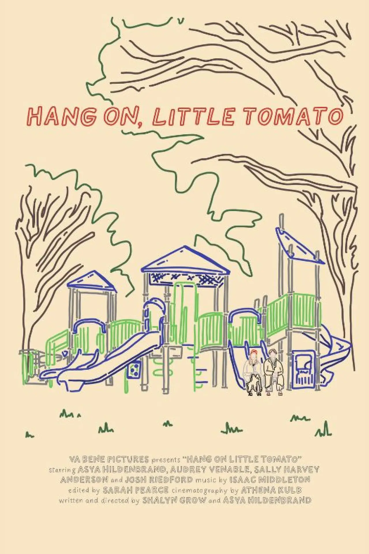 Movie poster "Hang On, Little Tomato"