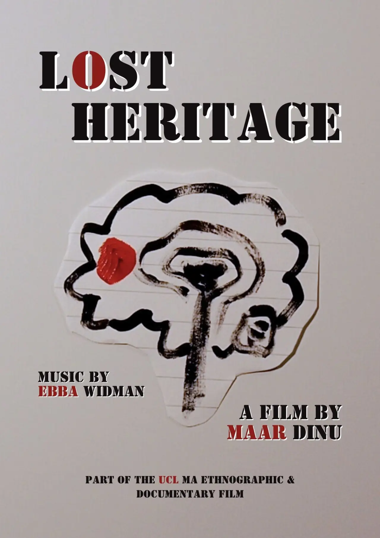 Movie poster "Lost Heritage"
