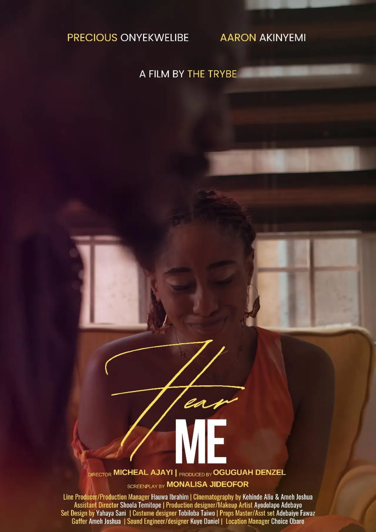 Movie poster "Hear me"
