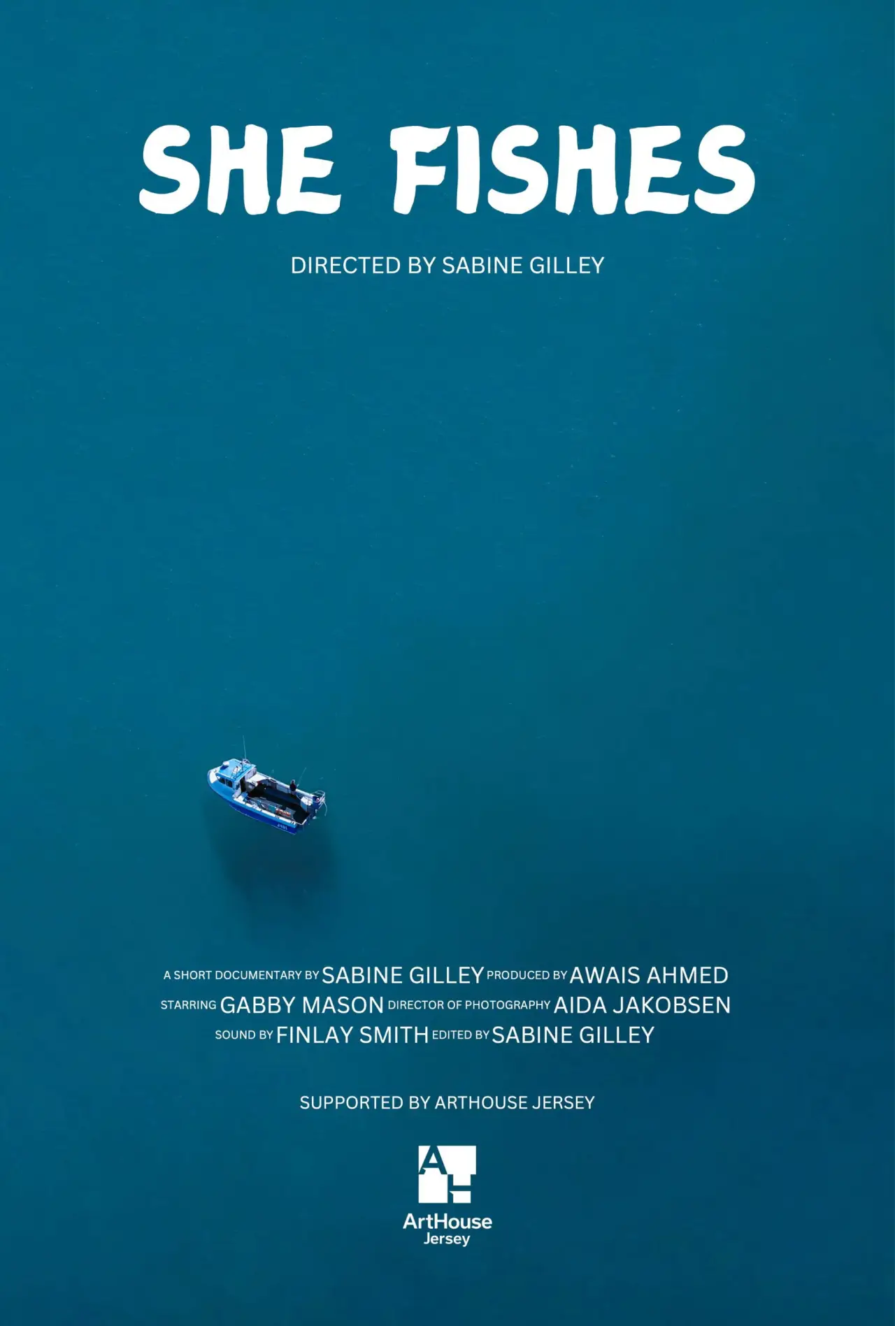 Movie poster "She Fishes"