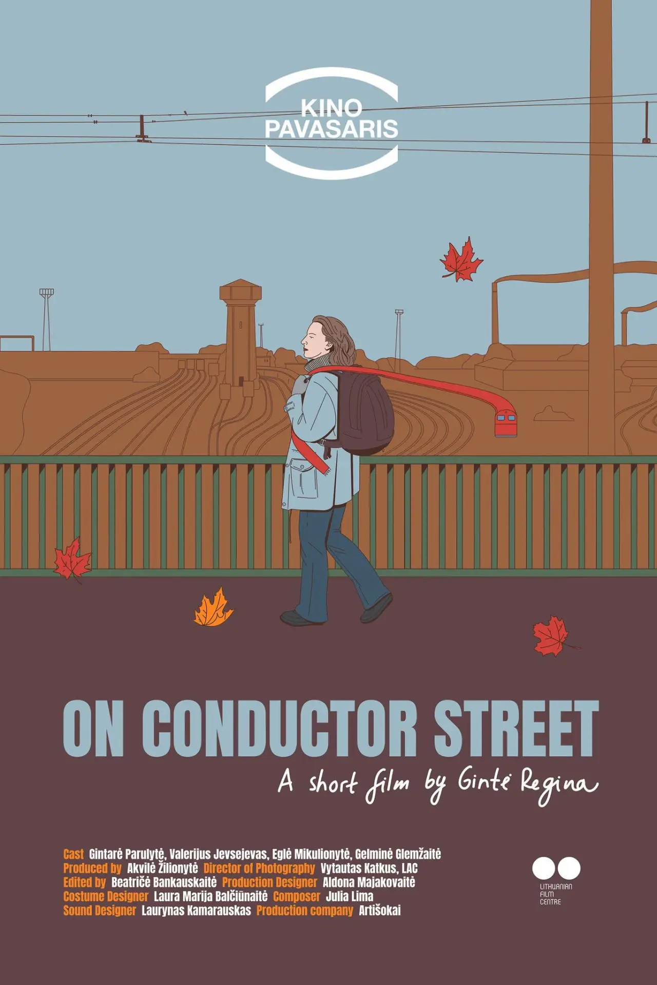 Movie poster "On Conductor Street"