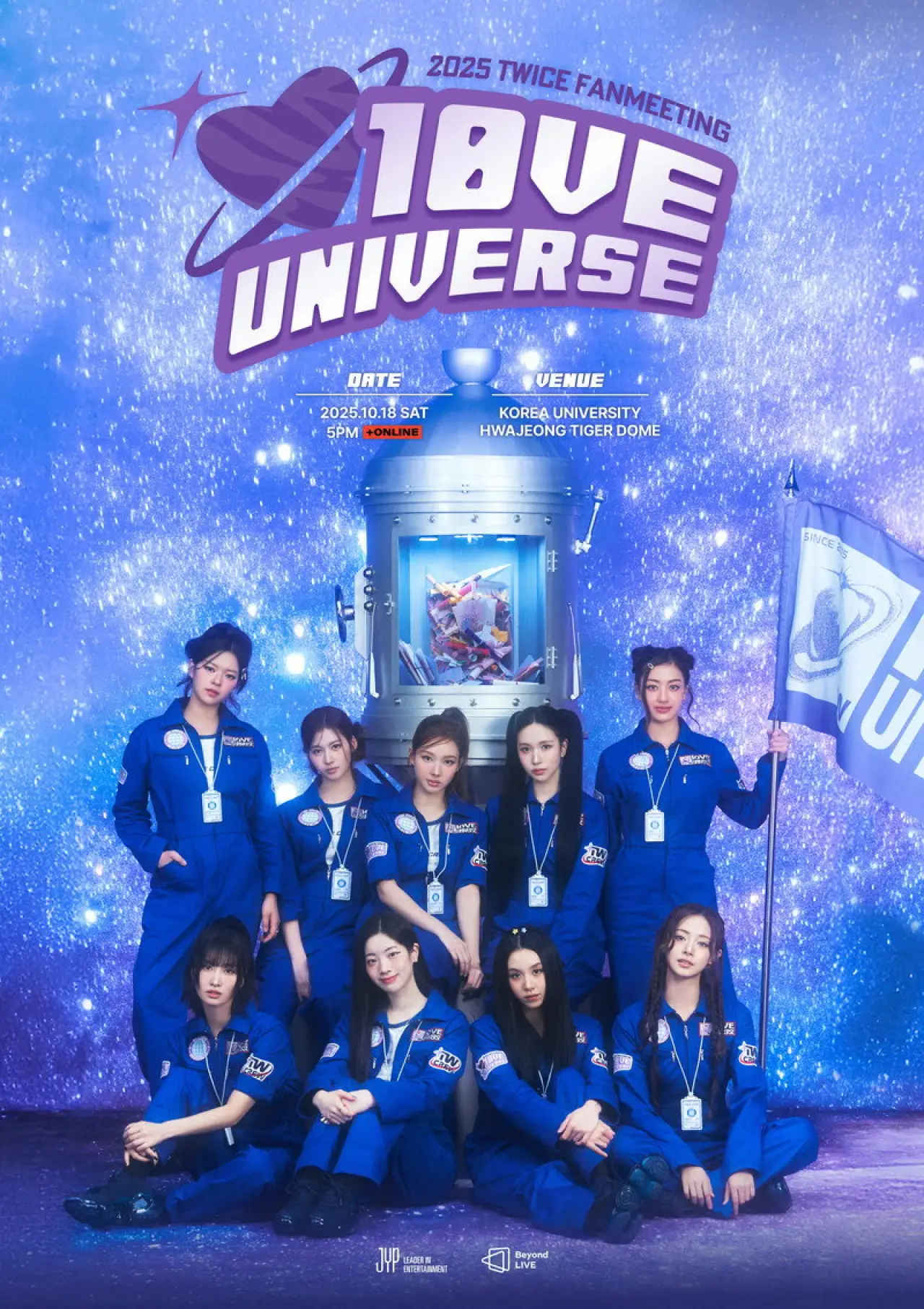 Movie poster "Beyond Live - 2025 TWICE FANMEETING [10VE UNIVERSE]"