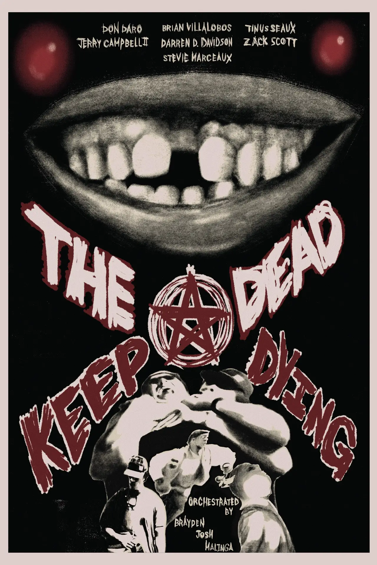 Movie poster "The Dead Keep Dying"
