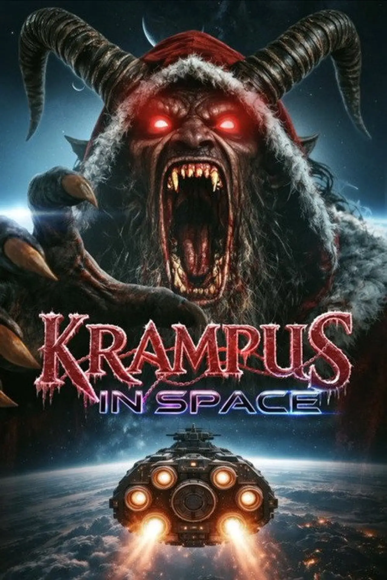 Movie poster "Krampus in Space"