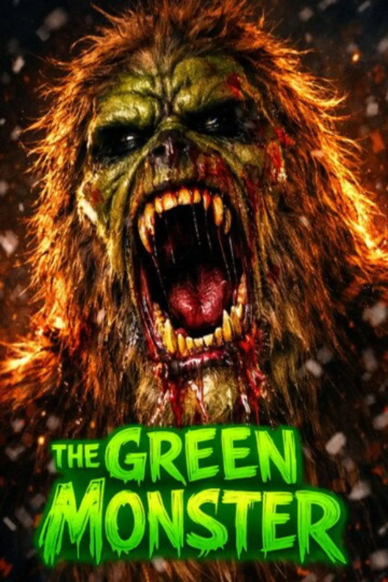 Movie poster "The Green Monster"