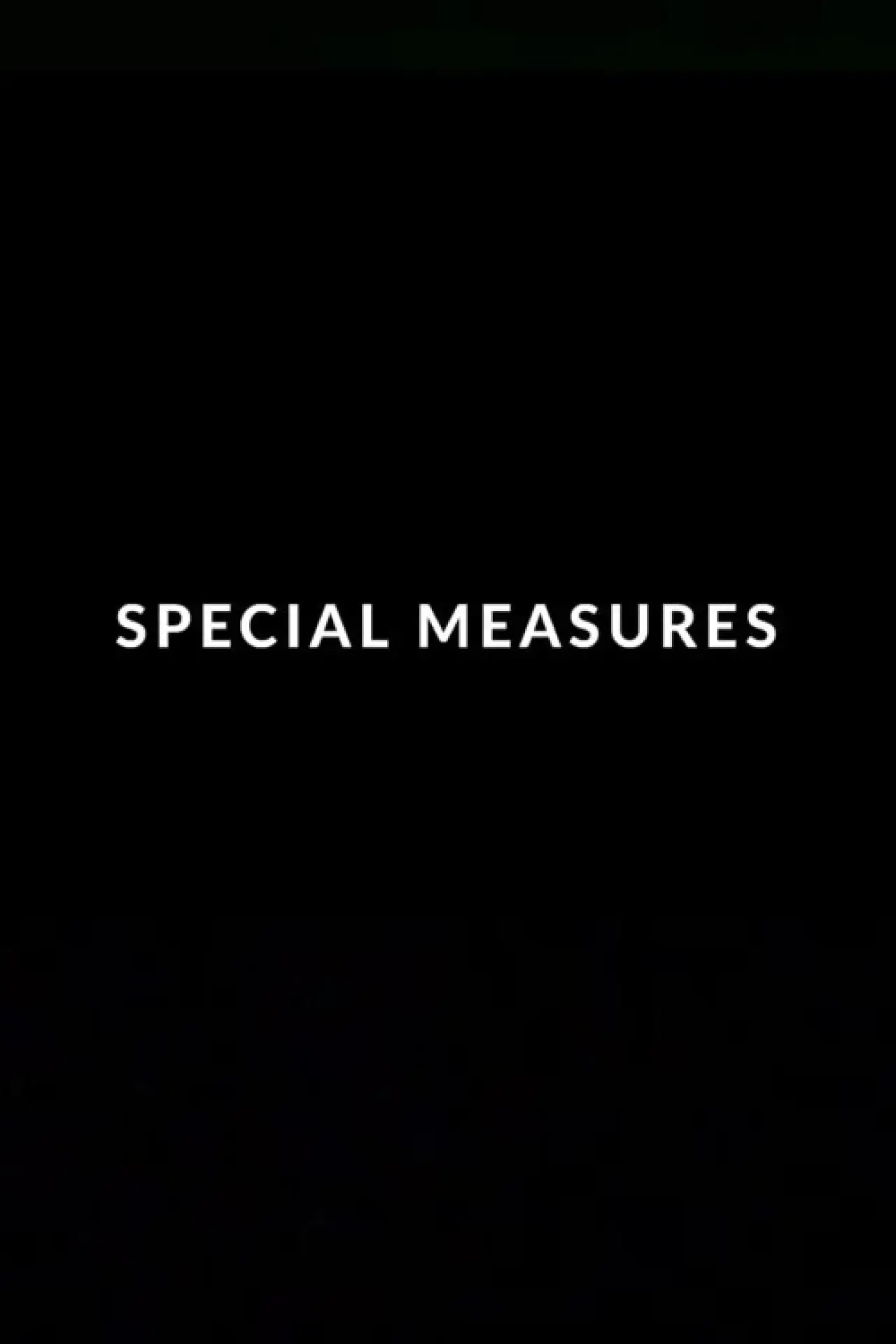 Movie poster "Special Measures"