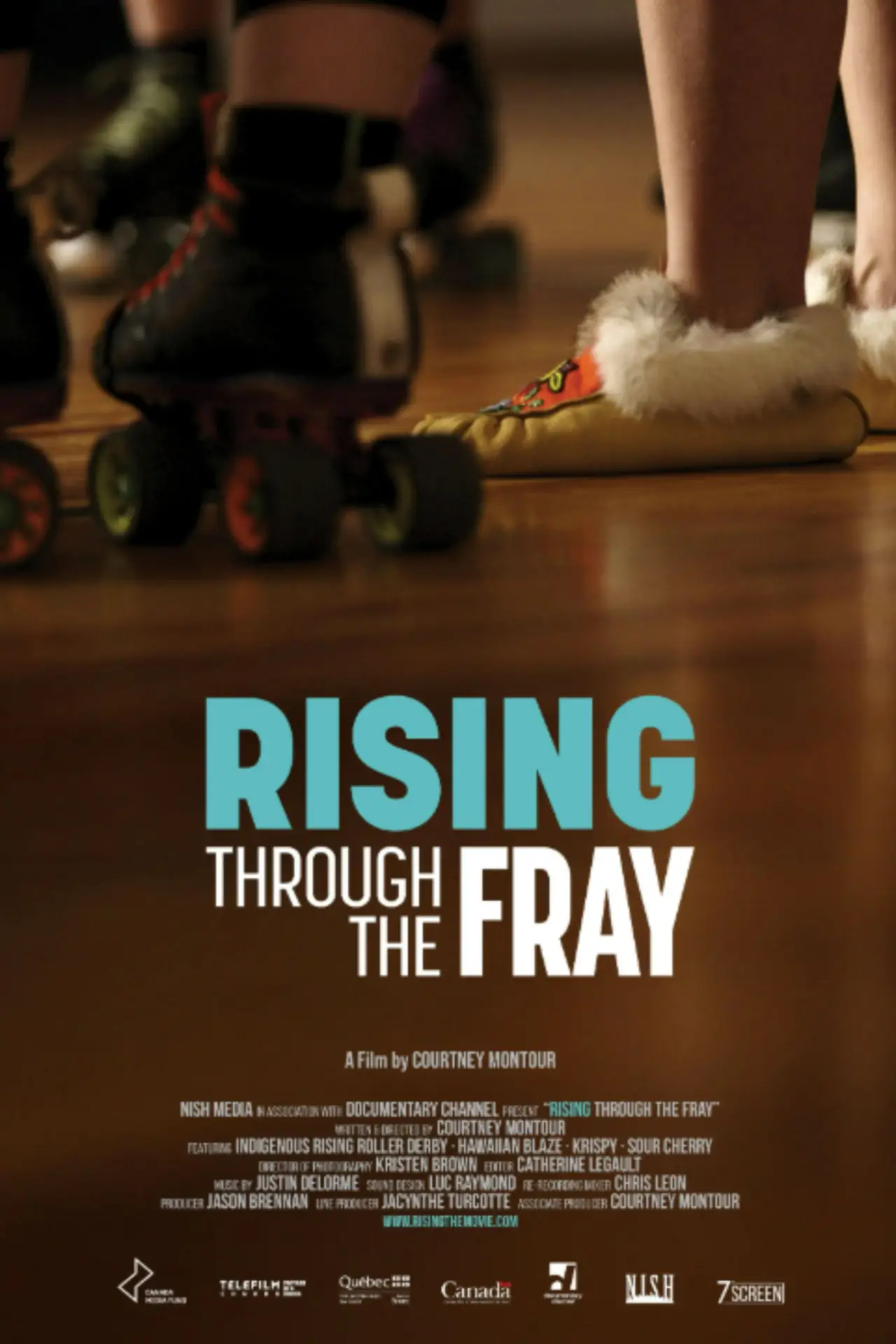 Movie poster "Rising Through the Fray"