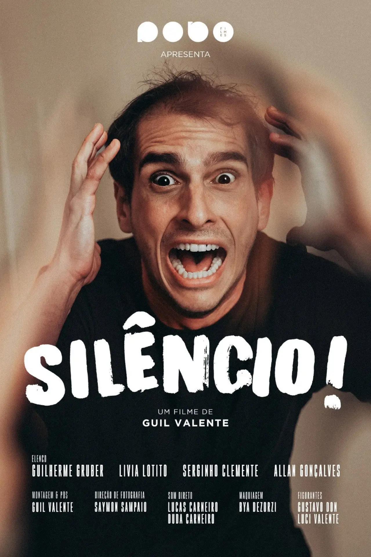 Movie poster "Silêncio!"