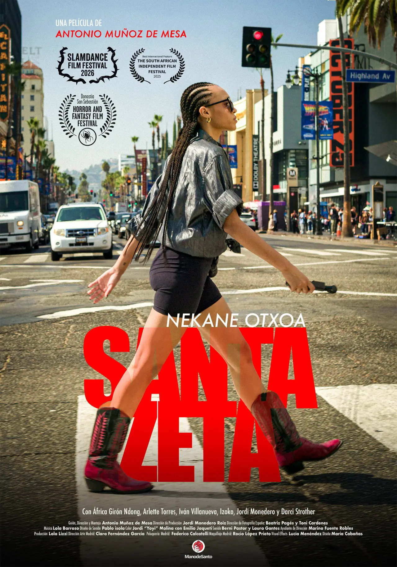Movie poster "Santa Zeta"