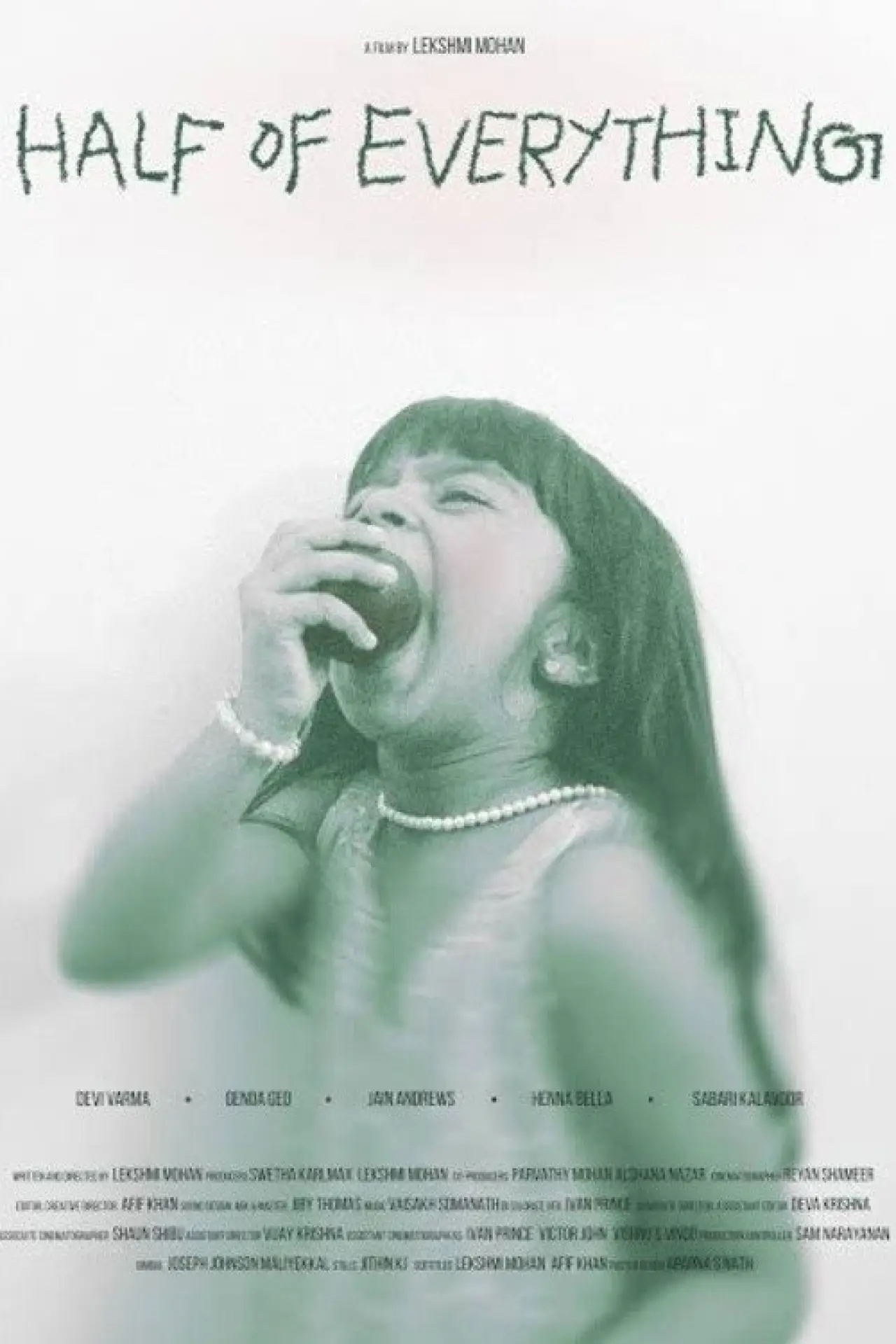 Movie poster "Half of Everything"