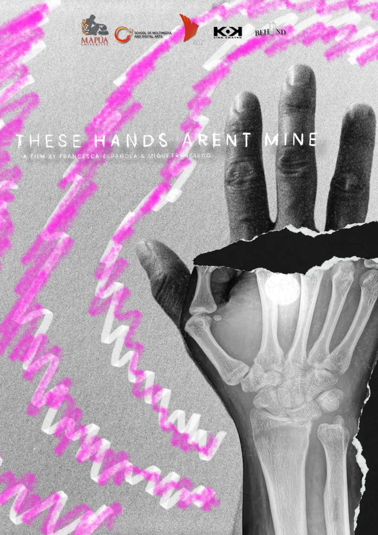 Movie poster "These Hands Aren’t Mine"