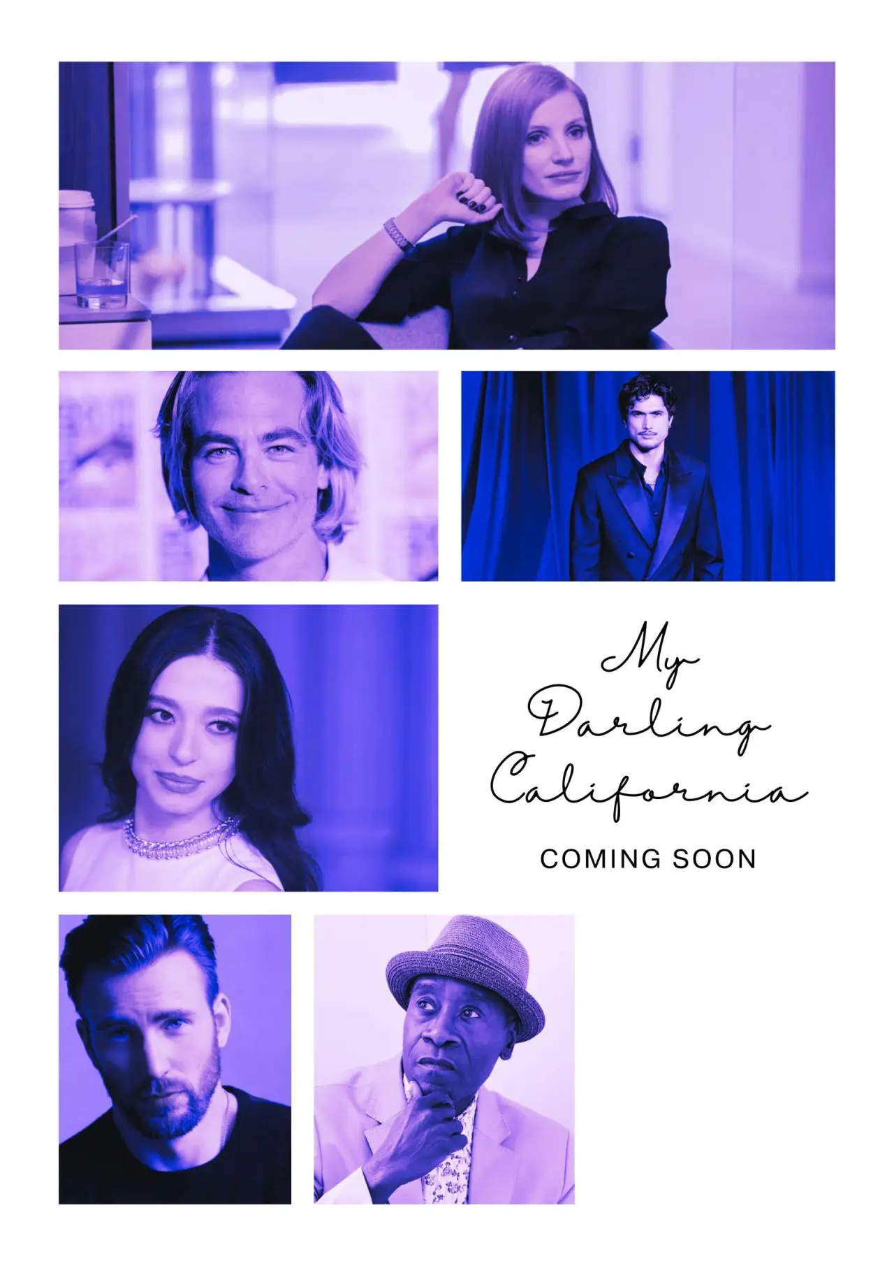 Movie poster "My Darling California"