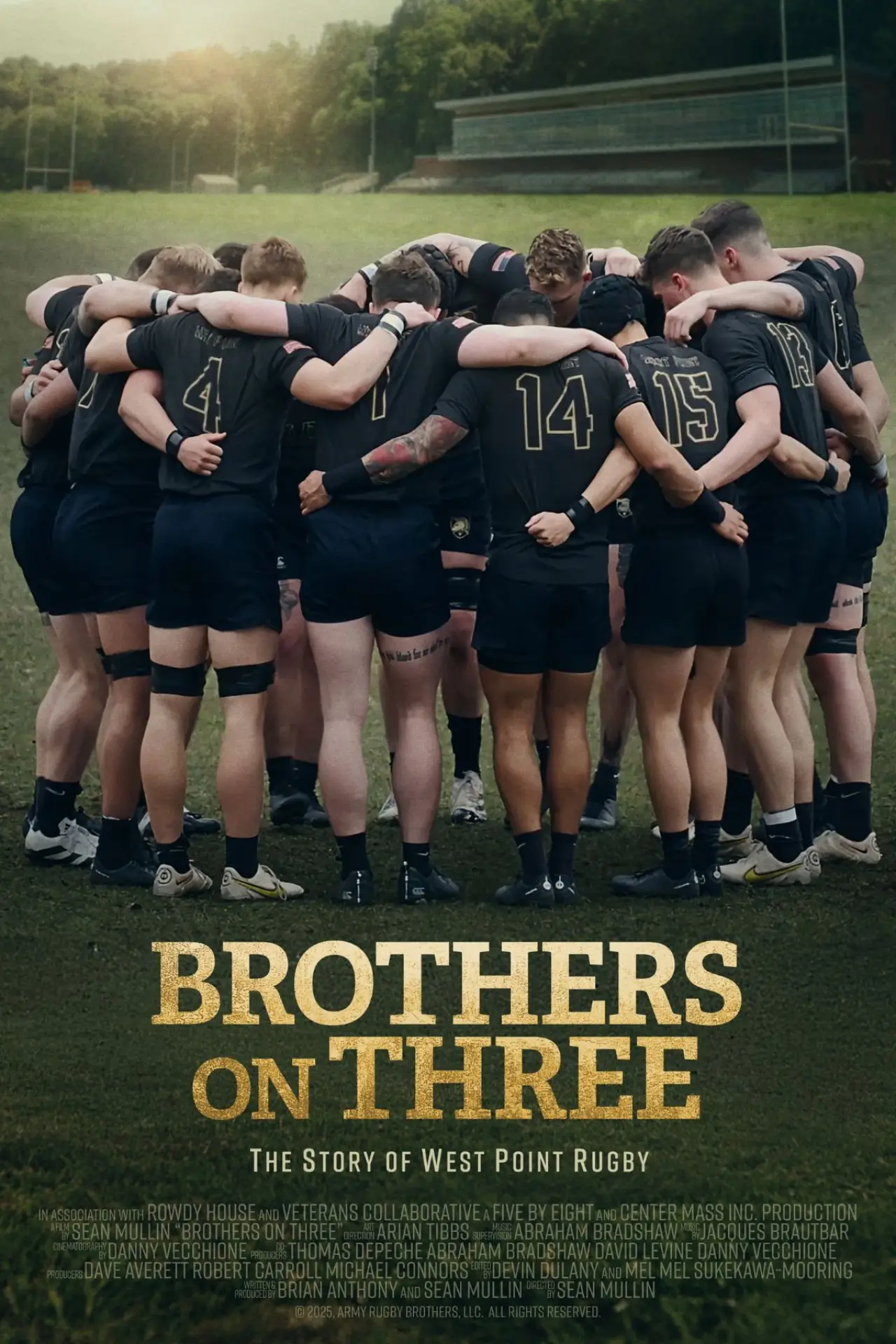 Movie poster "Brothers on Three"