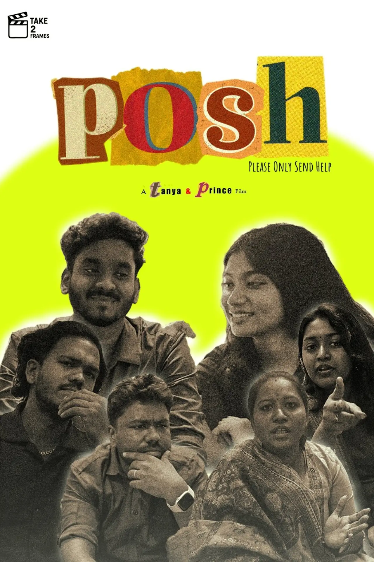 Movie poster "POSH (Please only send help)"