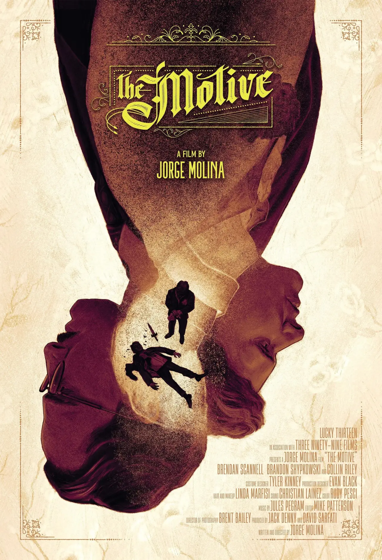 Movie poster "The Motive"