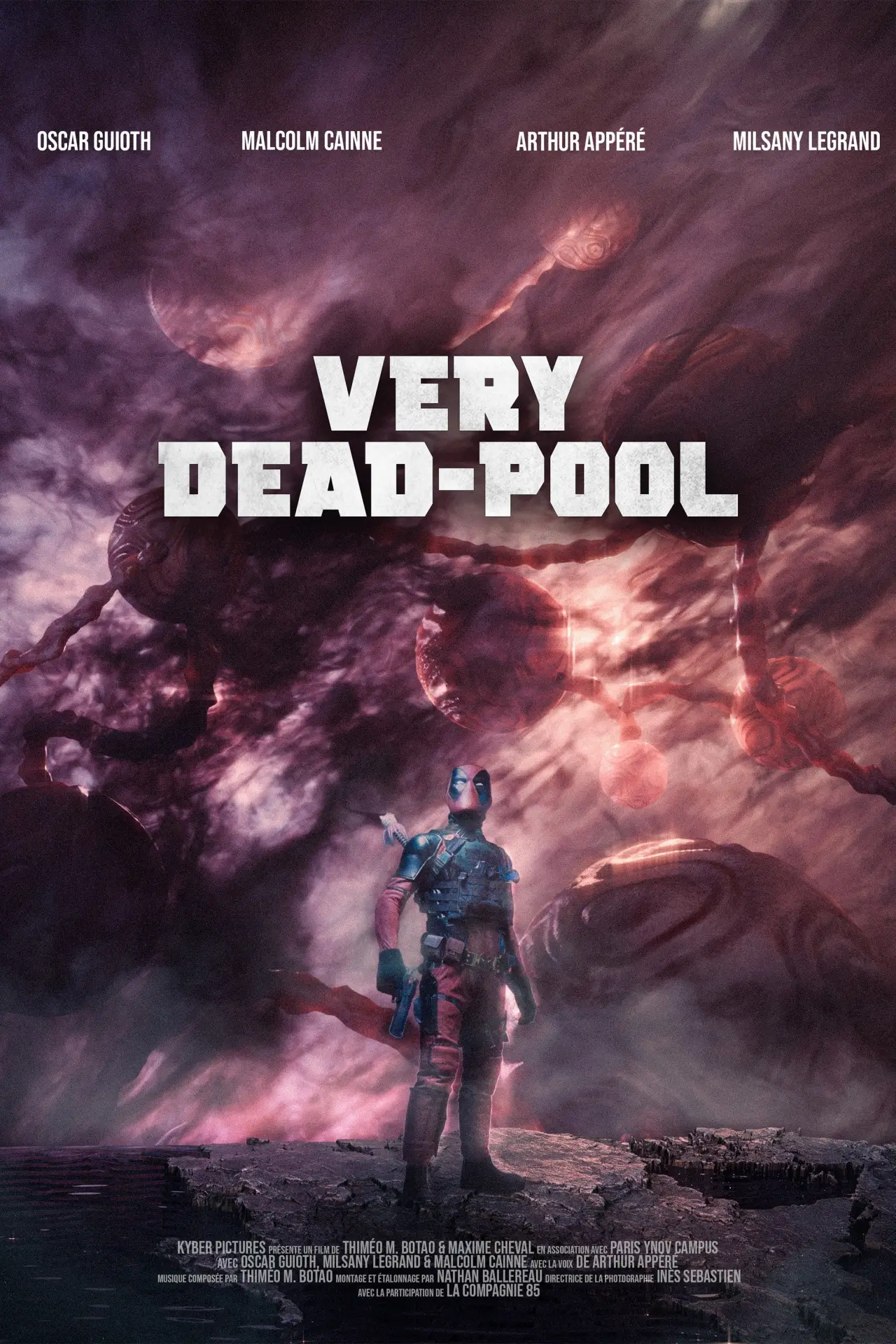 Movie poster "VERY DEAD-POOL"