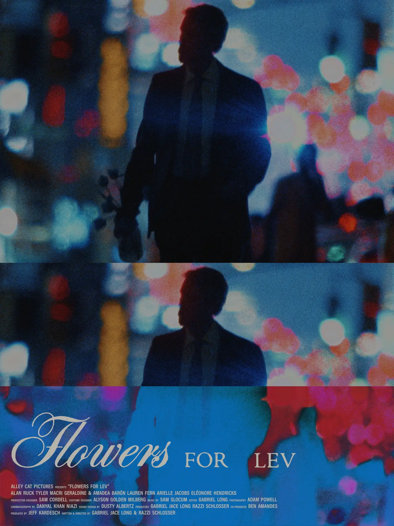 Movie poster "Flowers for Lev"