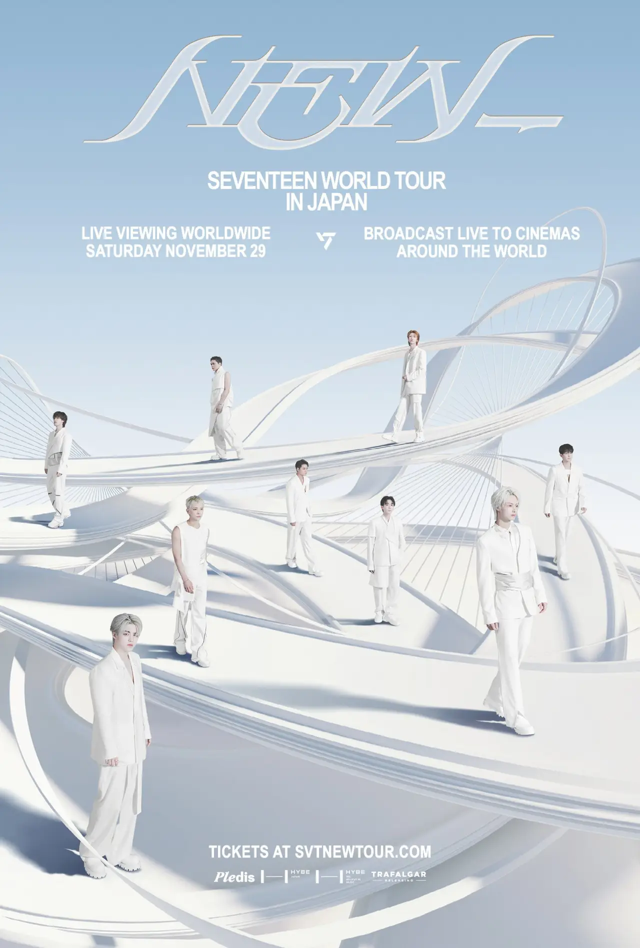 Movie poster "SEVENTEEN WORLD TOUR [NEW_] in Japan"