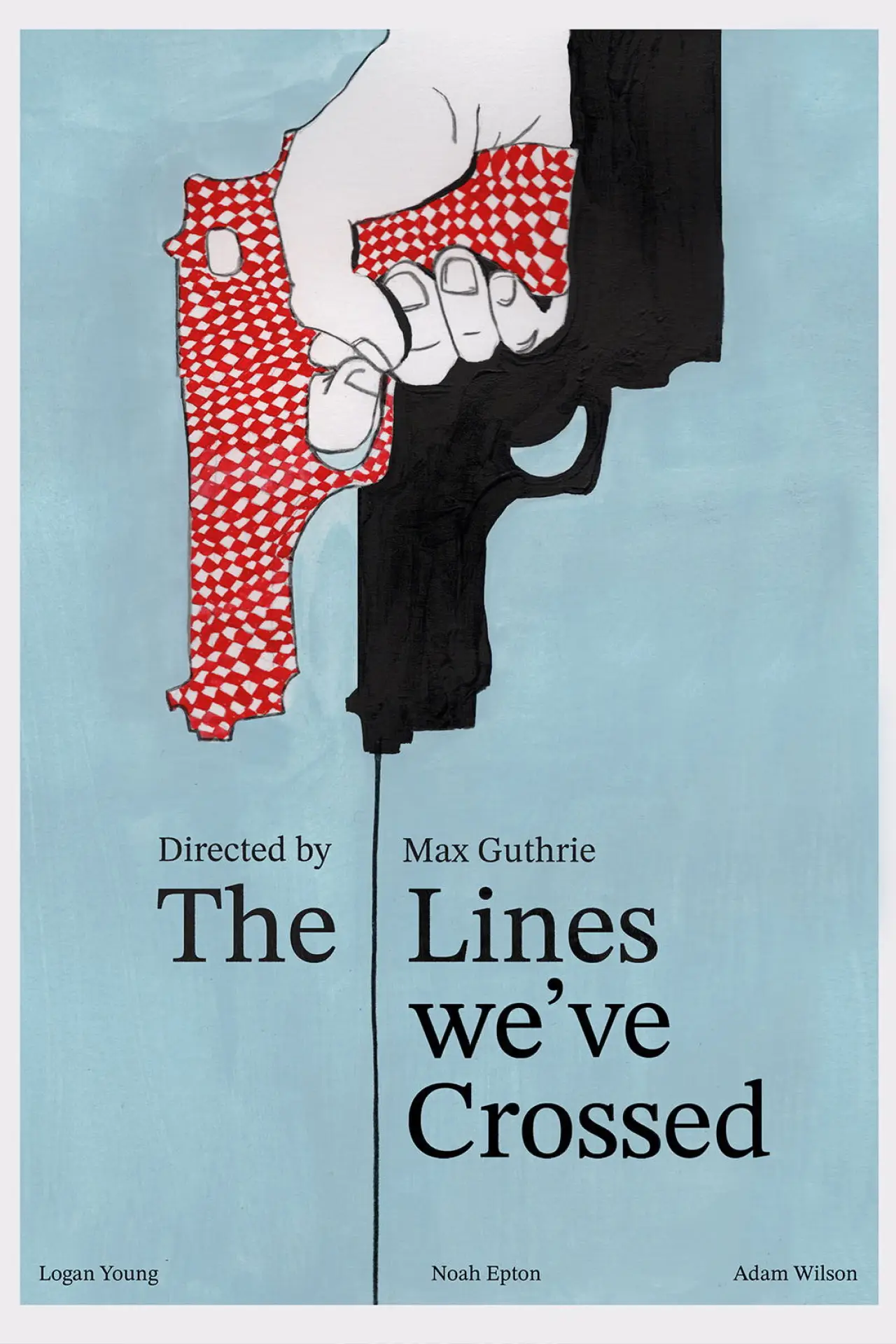 Movie poster "The Lines We