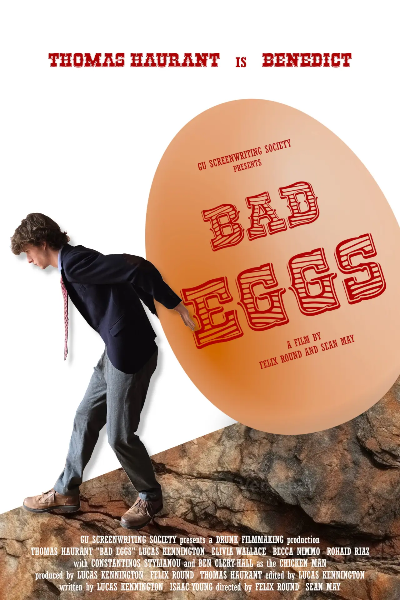 Movie poster "Bad Eggs"