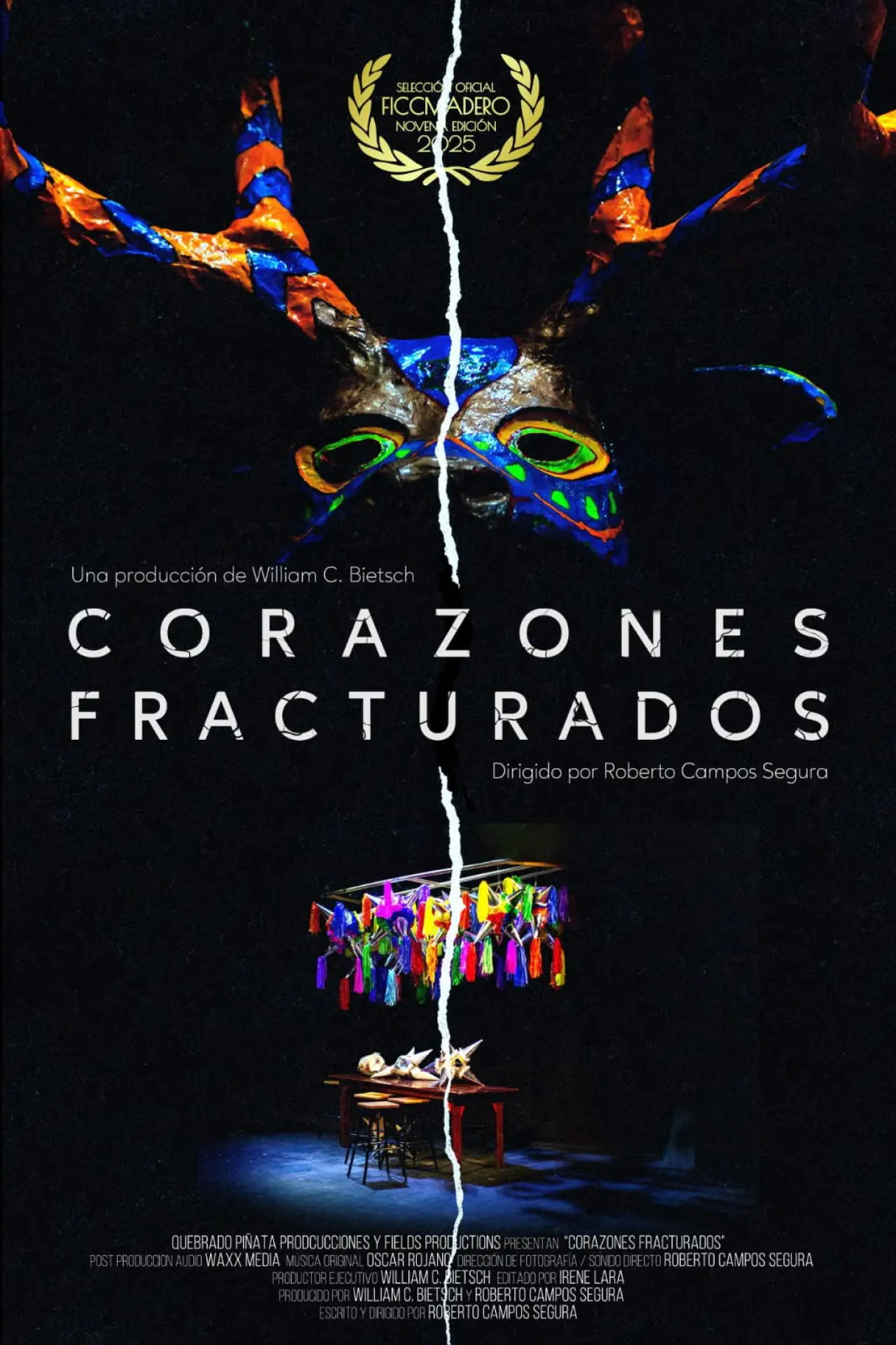 Movie poster "Fractured Hearts"