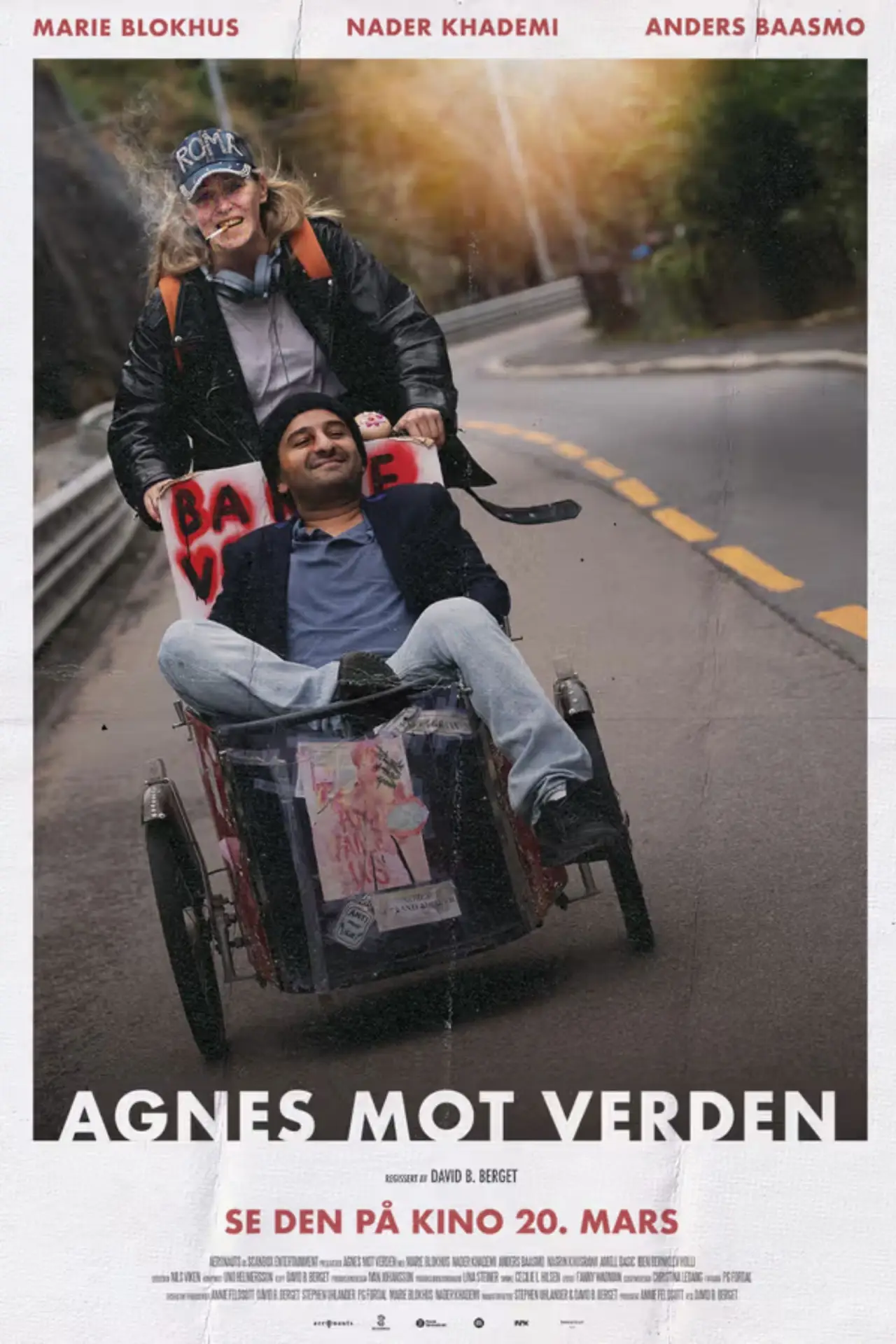 Movie poster "Agnes Mot Verden"