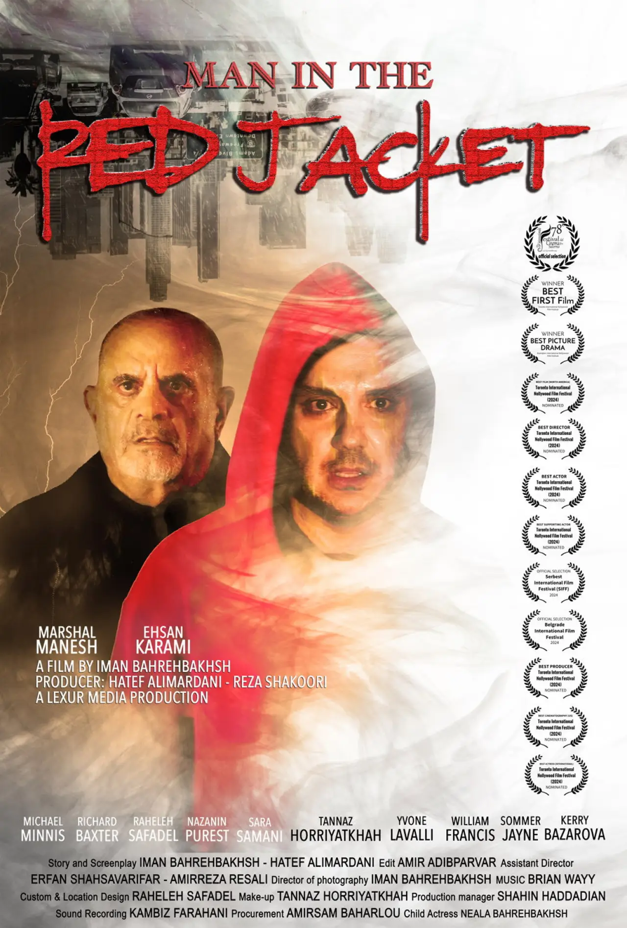 Movie poster "Man in the Red Jacket"