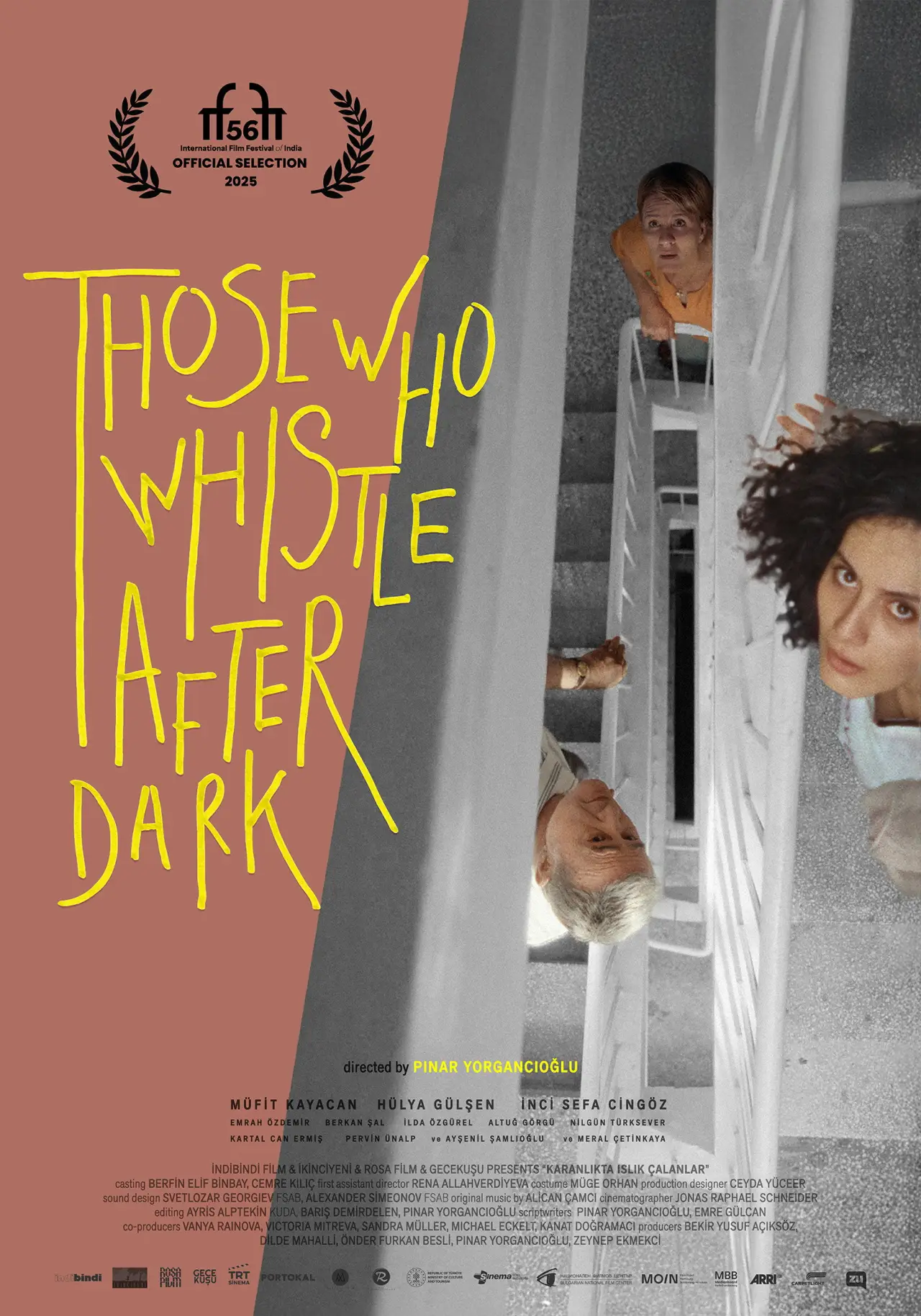 Movie poster "Those Who Whistle After Dark"