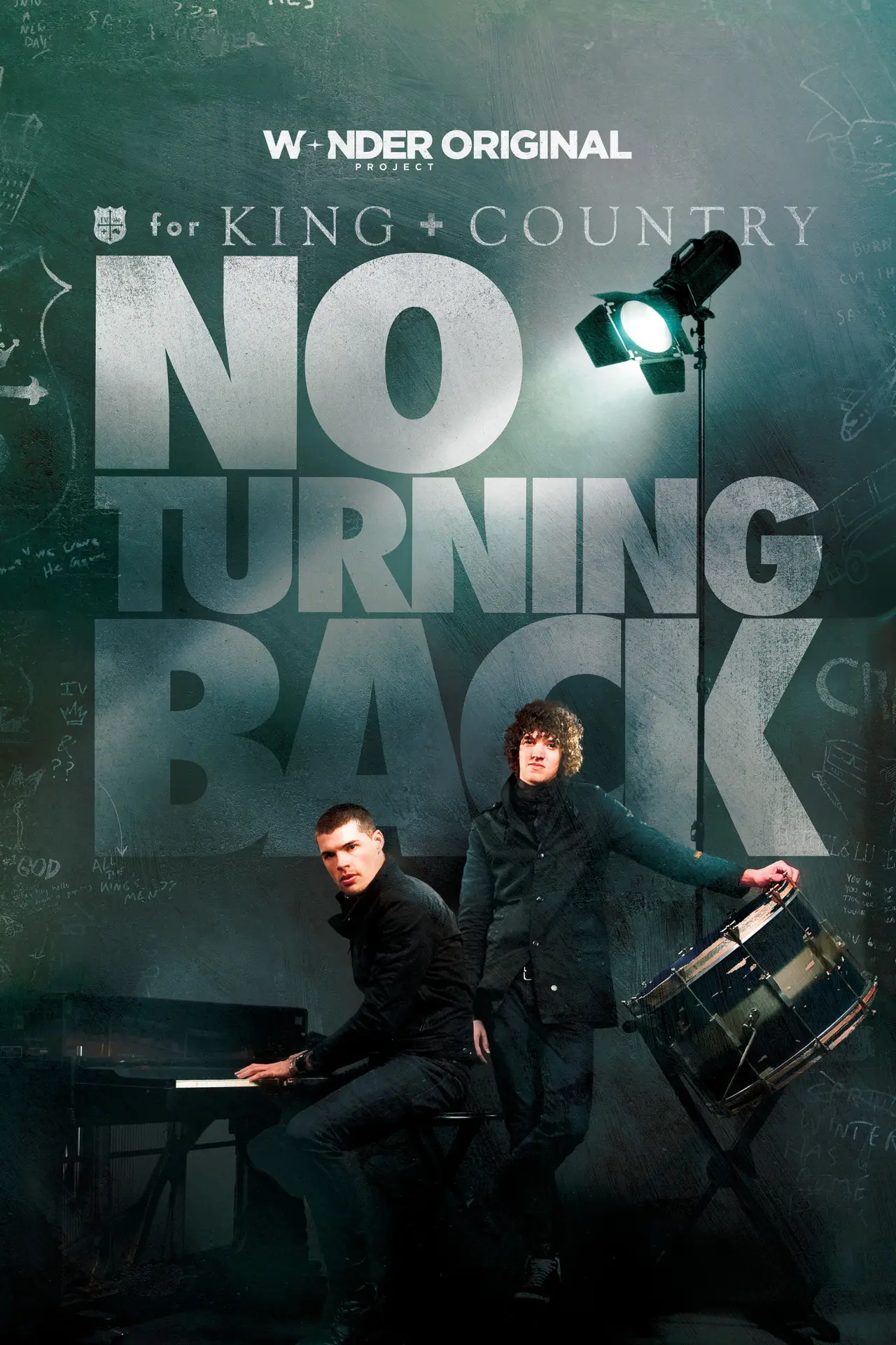 Movie poster "for KING + COUNTRY: NO TURNING BACK"