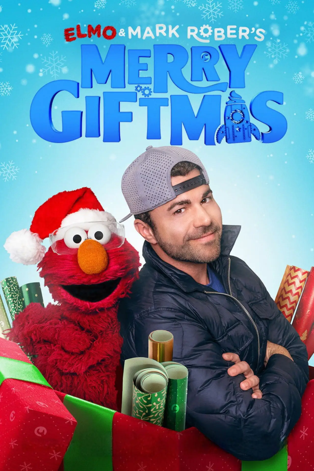 Movie poster "Elmo and Mark Rober