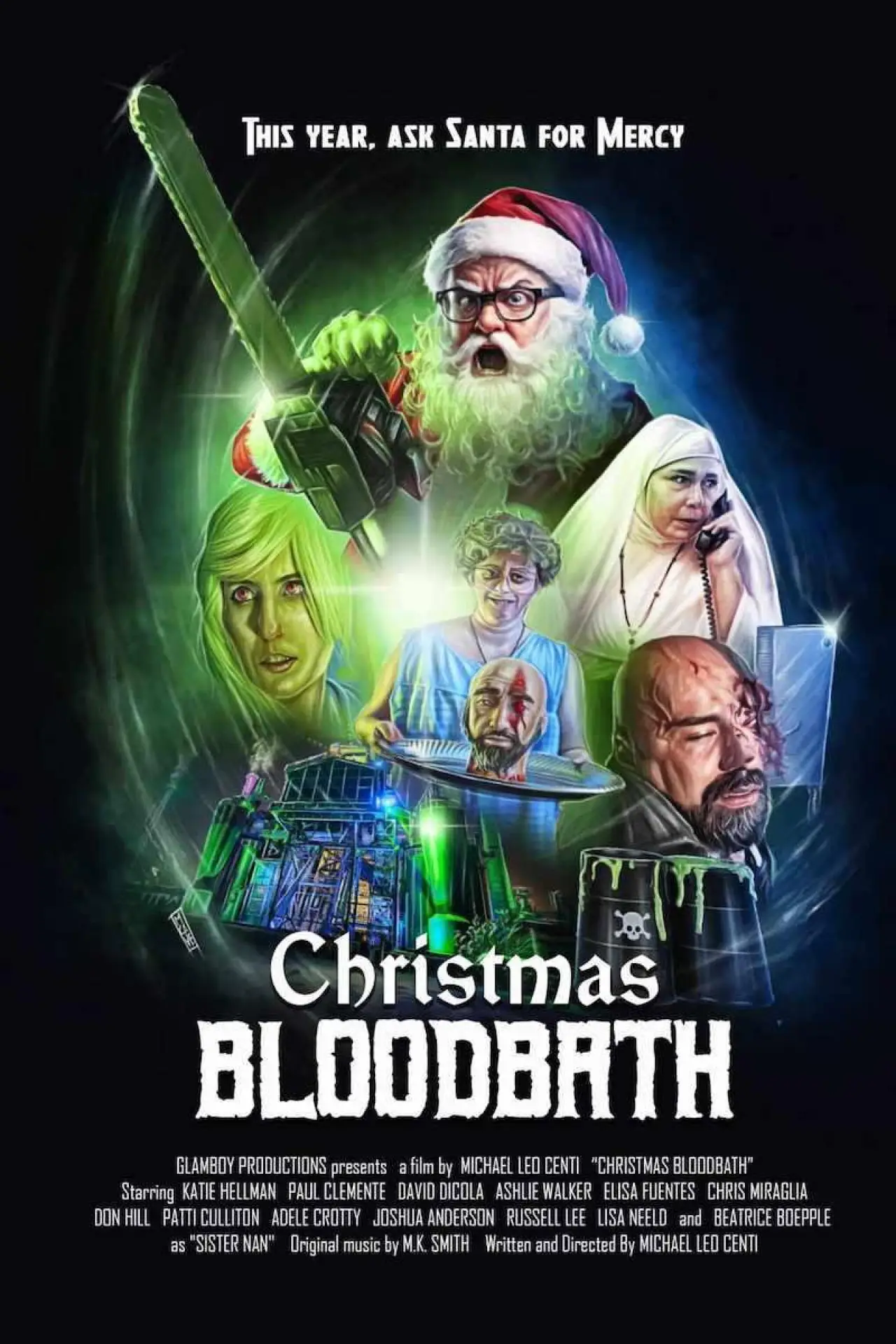 Movie poster "Christmas Bloodbath"
