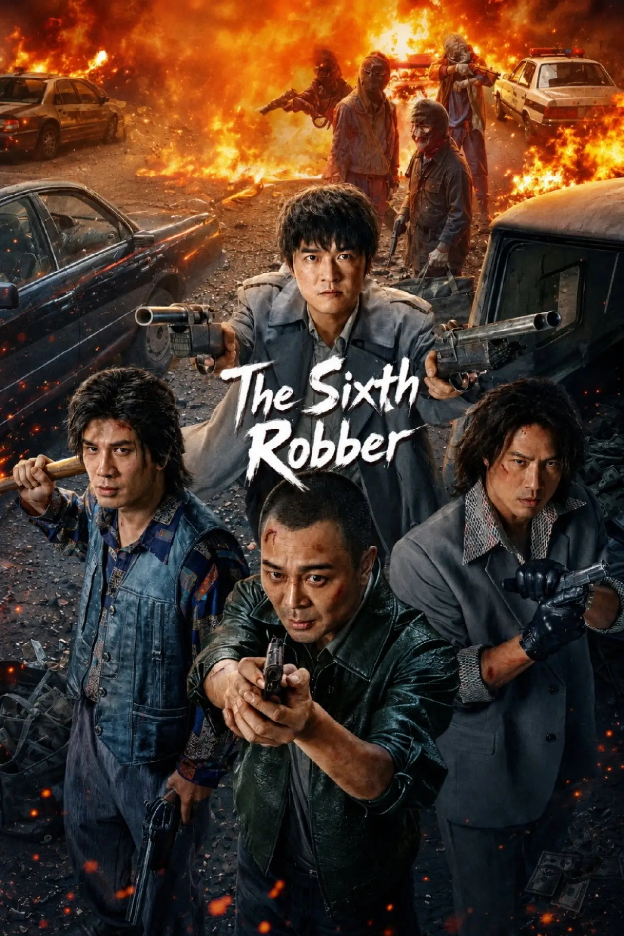 Movie poster "The Sixth Robber"